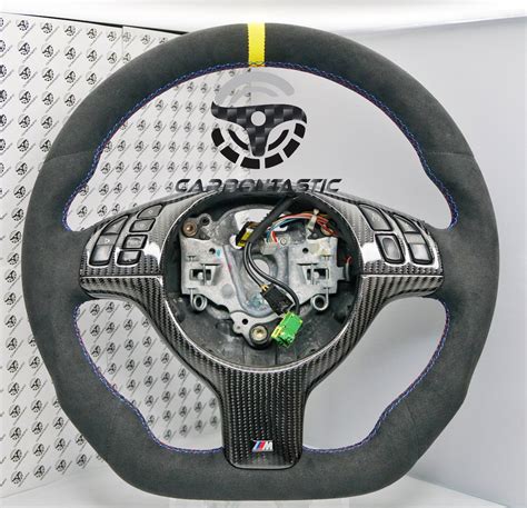 E M Smg Vehicle S Full Alcantara Steering Wheel Carbontastic