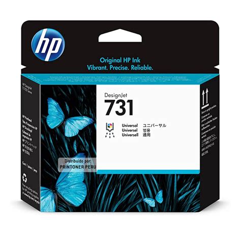 Cabezal HP 731 P2V27A de 6 Colores T1700 Series PrinToner Perú