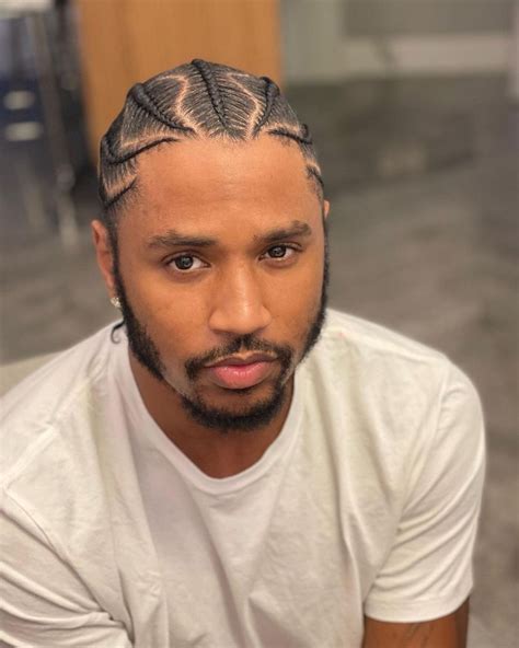 TREYSONGZ FANPAGE Iyonna On Instagram Fave Getting His Cornrows