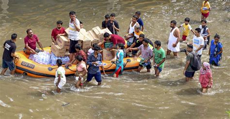 Over 22 Lakh People Displaced In Flood Hit Assam 8 More Deaths Reported Onmanorama