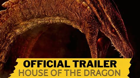 House Of The Dragon Official Trailer Hbo Youtube