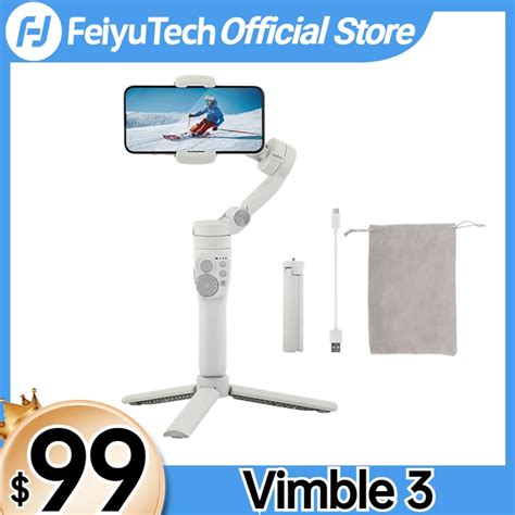 FeiyuTech Feiyu Vimble 3 wbudowany przedłużacz 3 osiowy ręczny Gimbal