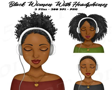 Ayo Adriane On Twitter Rt I Art Black Women Wearing Headphones