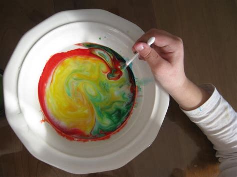 Milk and Food Coloring | Science Project Ideas