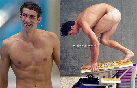 Foto De El Nadador Michael Phelps Desnudo En Un Partido De