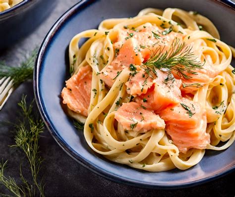 Creamy Lemon Fettuccine Pasta With Smoked Salmon Henderson To Home