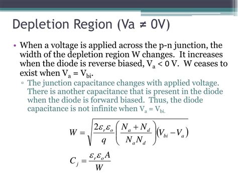 PPT - Depletion Region PowerPoint Presentation, free download - ID:2862065