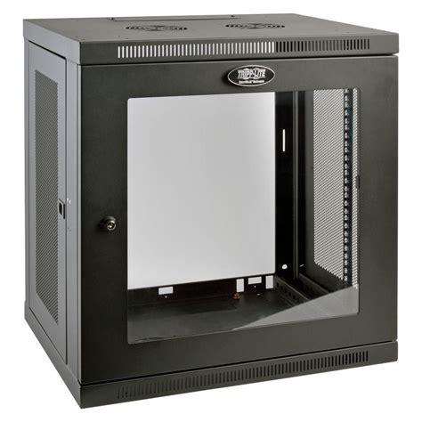 SmartRack 12 Unit Switch Depth Wall Mount Rack Enclosure Wall Mount