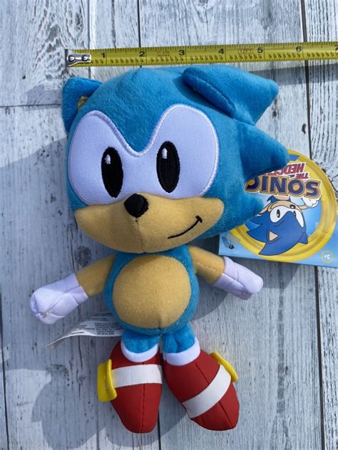 Mavin Sonic The Hedgehog Sonic Plush Figure 7 Sonic Plush Toy Sega