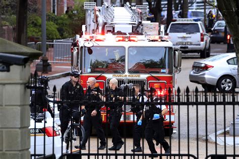 White House On Lockdown After Man Sets Himself On Fire