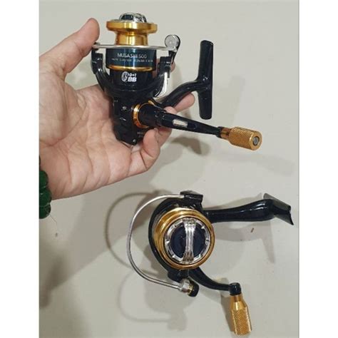 Jual Reel Power Handle 500 800 Iroly Musashi 10 1 Bb Shopee