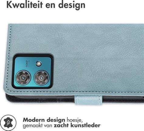 IMoshion Hoesje Geschikt Voor Motorola Moto G84 Hoesje Met Pasjeshouder