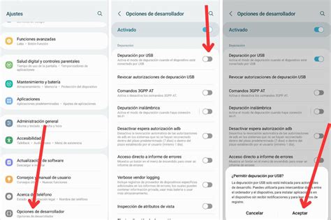 Cómo activar el modo Depuración USB en Android y qué es