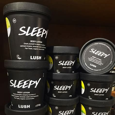 In Stock Lush Sleepy Body Lotion Beauty Personal Care Bath Body