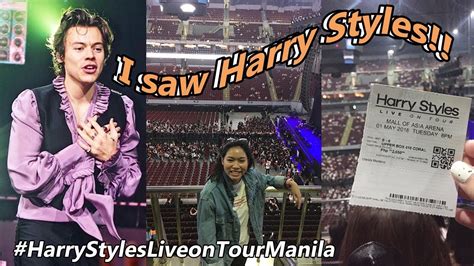 Harry Styles Live In Manila 2018 Vlog Olaitstrisha Youtube