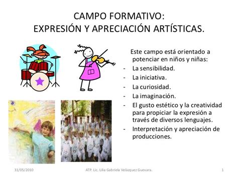 Expresión Y Apreciación Artísticas