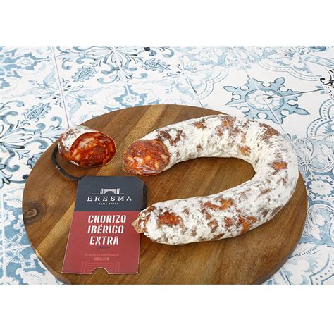 Chorizo ibérico extra sarta pieza 345 gr Eresma