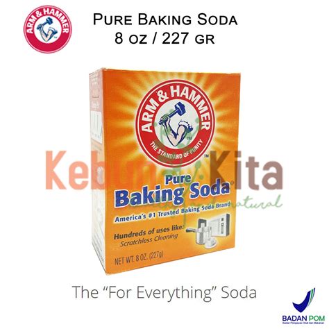 Jual Arm And Hammer Pure Baking Soda Box 227 Gr Shopee Indonesia