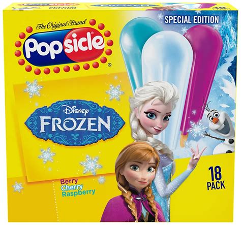 Popsicle Disney Frozen Berry Cherry Raspberry Shop Ice Cream And Treats At H E B