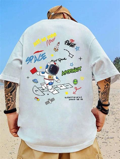 Space Graffiti Oversized T Shirt Brands 4 You Pk