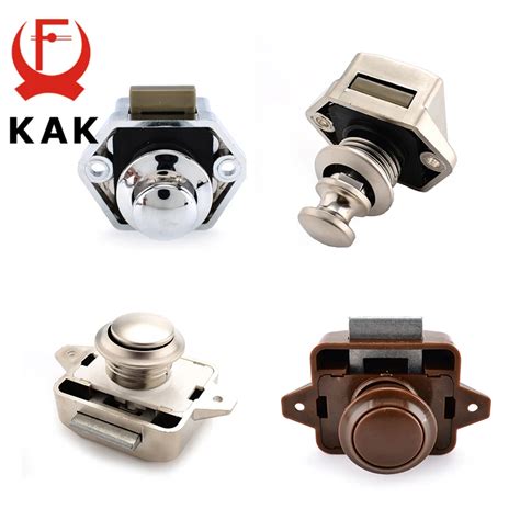 20 Packs KAK Camper Car Lock 20mm Push Lock For RV Yacht Furniture Door