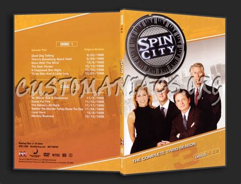 Spin City Season 3 Dvd Covers And Labels By Customaniacs Id 84471