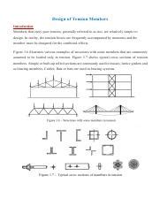 CHapter 2 With Solved Examples Pdf Design Of Tension Members