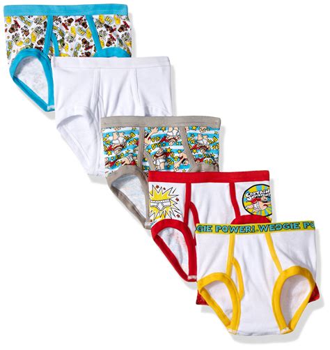 DreamWorks Captain Underpants 5 Pack Boys Brief Big Boys 8 | eBay