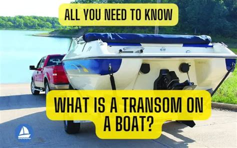 What Is A Transom On A Boat All You Need To Know