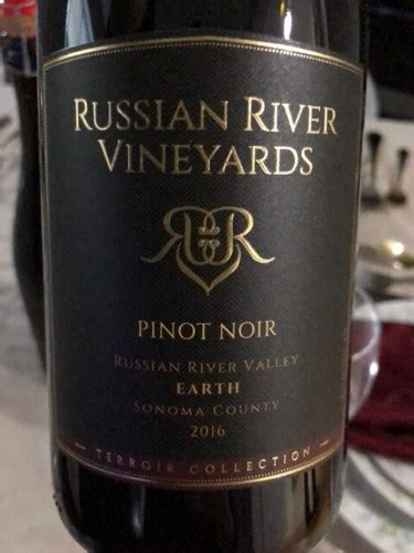 Russian River Vineyards Terroir Collection Earth Pinot Noir Vivino