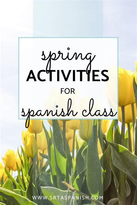 Spring Activities For Middle School Artofit