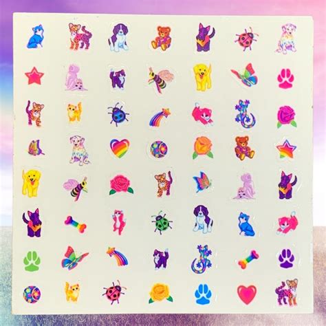 Buy Lisa Frank Stickers Online Etsy