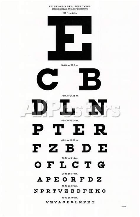 Eye Exam Chart Vision Eye Test Chart Snellen Eye Charts For Eye Exams