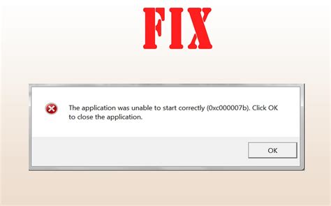 How To Fix 0xc00007b ERROR Application Was Unable To Start Correctly