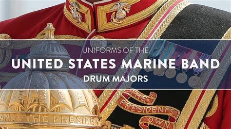 Drum Majors Uniforms Of The Presidents Own United States Marine