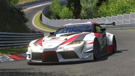 Toyota GR Supra Concept Racing At Nordschleife YouTube