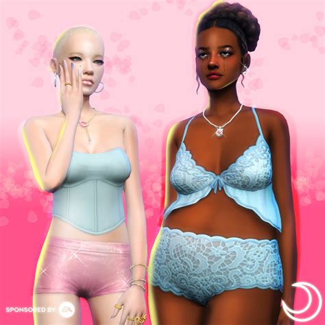 EAPartner The Lingerie In The Sims 4 Lovestruck Is Soo Beautiful