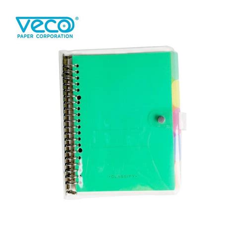 Veco Paper Classify A5 20 Ring Binder Notebook Hobbies Toys