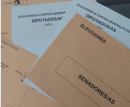 El Psoe De Ja N Denuncia La Aparici N De Papeletas Marcadas Del Pp