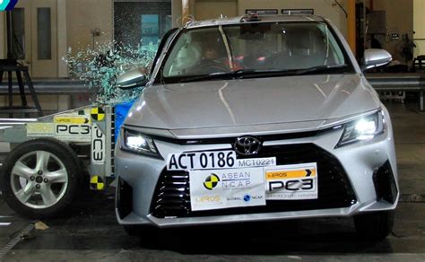 Toyota Yaris sedán todos los resultados de las pruebas de choque