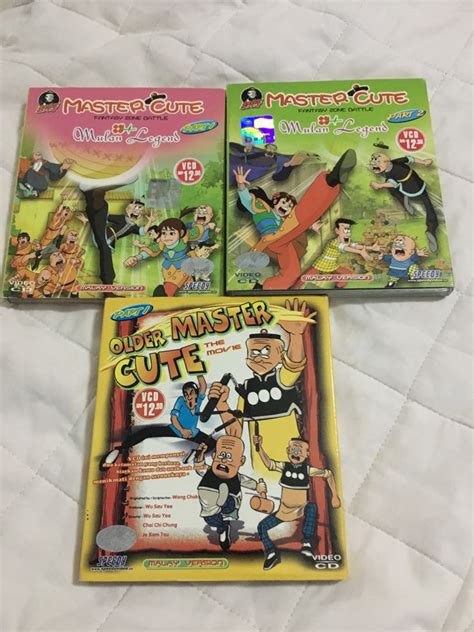 Older Master Q VCD Set Malay Version Hobbies Toys Music Media