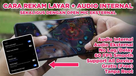 Tutorial Rekam Audio Internal Dan Eksternal Tanpa Headset Semua Jenis