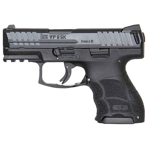 HK VP9SK 9mm Luger 3.39in Black Pistol - 10+1 Rounds For Sale | HK ...