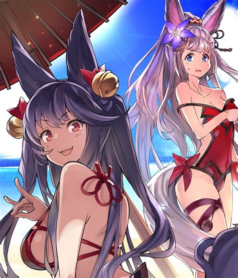 Yuel And Societte Granblue Fantasy Drawn By Super Zombie Danbooru