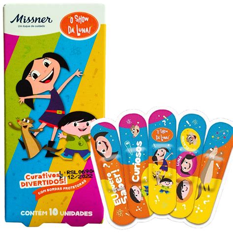 Curativo Flexível Show da Luna Missner C 10un GabMedic Produtos