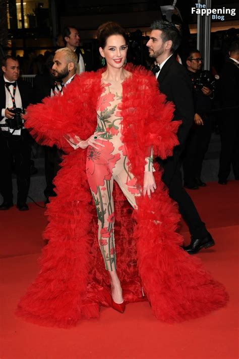 Frederique Bel Flashes Her Nude Breasts At The Th Annual Cannes Film