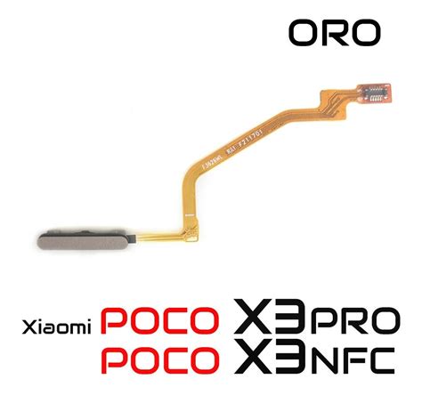 Flex Sensor De Huella Xiaomi Poco X Pro X Nfc Alta Calidad Mercadolibre