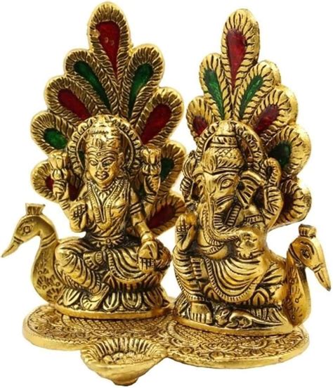 Brass Laxmi Ganesh Statue At Rs 180piece In New Delhi Id 2852674063388