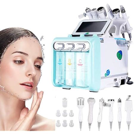 7 In 1 Wasser Sauerstoff Hydrafacial Maschine Mit LED Maske