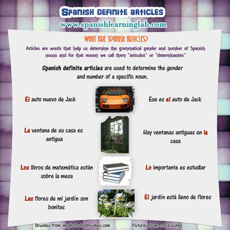 The Rules For Using Definite Articles In Spanish In Sentences And Questions Spanish Learning Lab